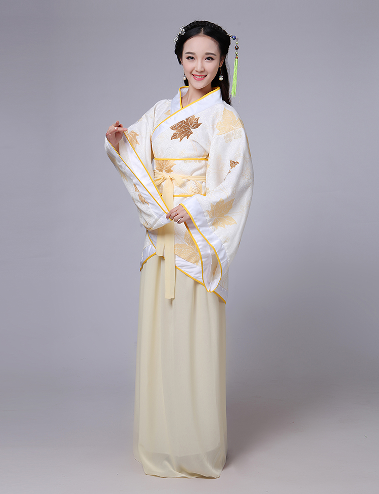 蜜糖依恋旗舰店蜜糖依恋古装曲裾女服装仙女唐朝古代汉服演出服古典舞蹈襦裙贵妃0