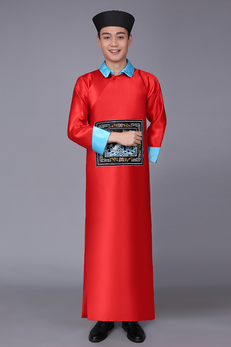 蜜糖依恋旗舰店道士服古装清朝官服太监表演服古代官员公公服装僵尸服一品官大臣2