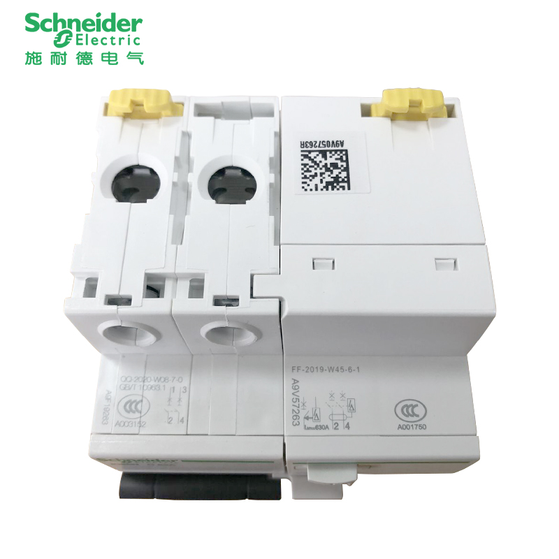 施耐德断路器Ic65N空气开关带漏电保护10A~2P40A2P63A类动力D型总 - 图1