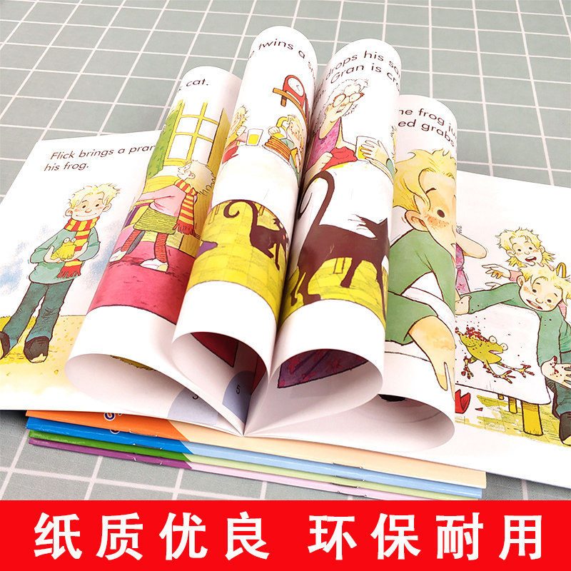外研社丽声拼读故事会全套第一二三四五六级123456级1-6儿童英语读物英语启蒙绘本自然拼读绘本少儿英语绘本读物英语分级阅读故事