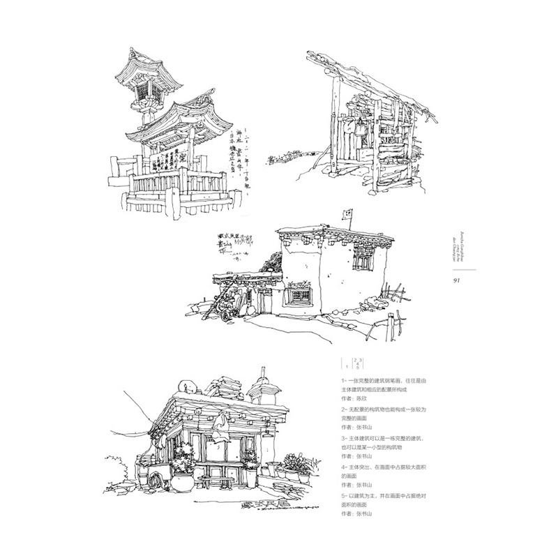 建筑钢笔画从基础到创作 夏克梁著 建筑制图画法 建筑设计建筑工程 钢笔手绘制建筑画书籍 建筑风景钢笔速写东南大学出版社 - 图1