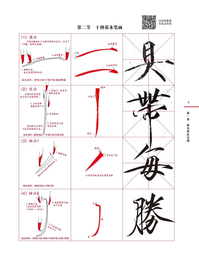 瘦金体技法系列宋徽宗瘦金体行楷合集临摹指要题祥龙石瑞鹤图牡丹诗帖附扫描视频邱金生毛笔书法字帖入门技法教程江西美术出版社 - 图1