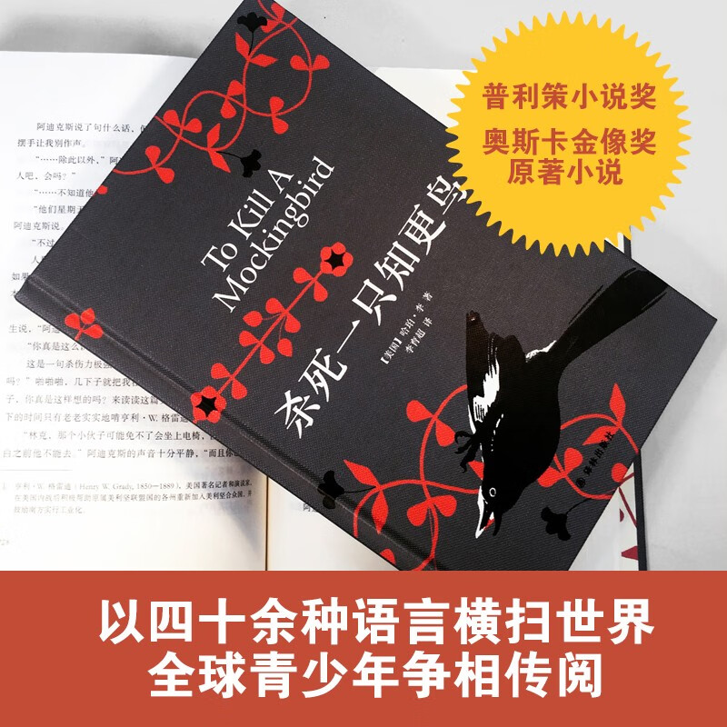 杀死一只知更鸟正版 硬壳精装未删减 哈珀李著 关于勇气与正义的成长教科书籍 中学推荐课外读物 现当代外国文学小说 译林出版社 - 图1