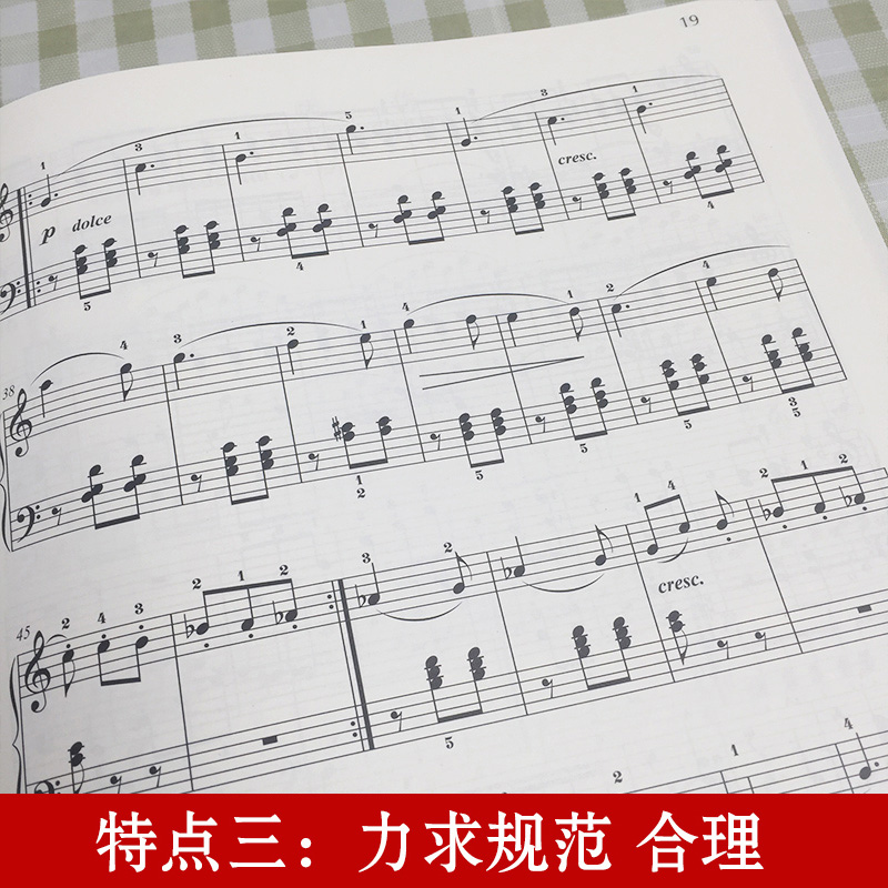 正版 布格缪勒25首钢琴简易进阶练习曲作品100 正版大字版韦丹文大符头成人钢琴书籍上海教育出版 钢琴基础练习曲乐谱练习曲谱 - 图2