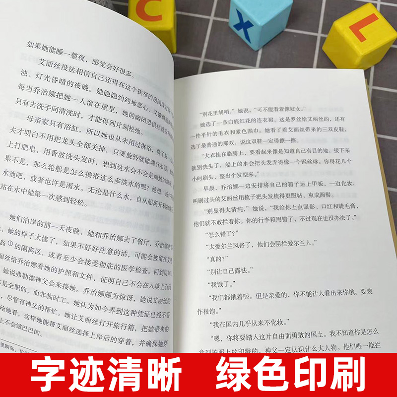 【梁永安推荐】布鲁克林 爱尔]科尔姆托宾 柏栎译卫报21世纪百佳图书之一同名改编影片获奥斯卡奖三项提名 上海译文出版社书籍 - 图1