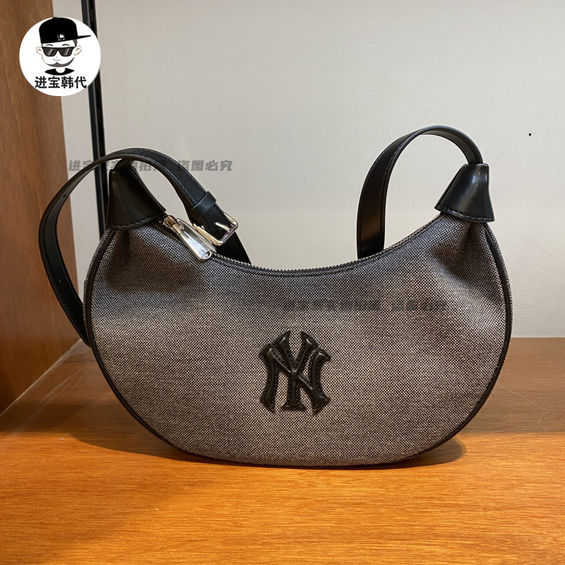 进宝家 MLB专柜正品休闲时尚潮流百搭腋下包单肩包26新款 BQB01,淘宝优惠券,粉丝福利购,淘宝优惠卷