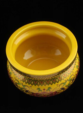 香炉会所彩绘陶瓷摆件佛具用品