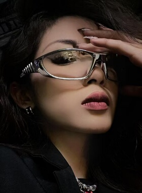 Y2K千禧墨镜辣妹复古男太阳眼镜