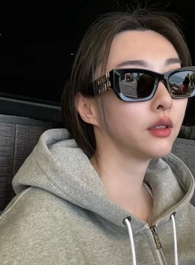 M家方框凹造型防紫外线太阳眼镜