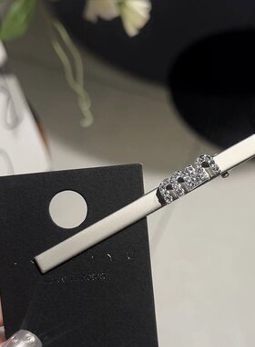 高级感闪闪刘海侧边夹百搭新款