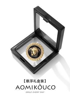 美杜莎经典徽章胸针别针高级配饰