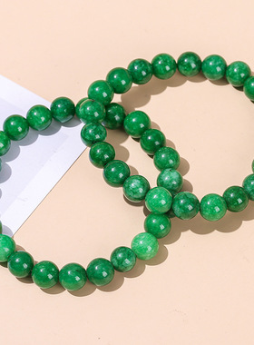 优化干青玉髓手链优雅百搭单圈