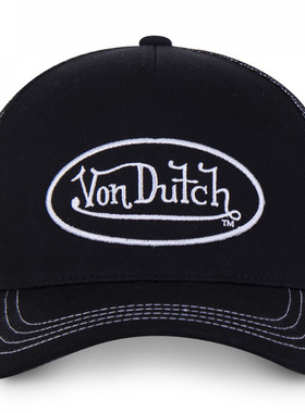【外贸爆款】VON 棒球帽字母防晒网眼刺绣DUTCH卡车司机帽子TEMU