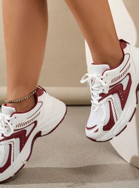 2025 Autumn New Korean Version Couple Dad Shoes for Women, S