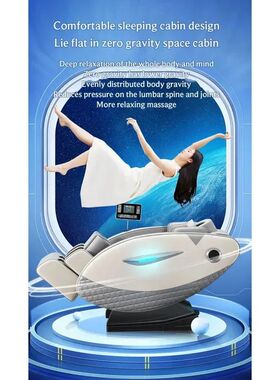 2026 4D Full Body Relaxation Massage Chair 2025 Zero Gravity