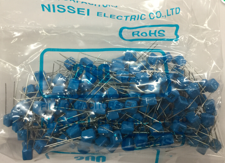 NISSEI原装进口CBB薄膜电容MMT/1UF/105/63V 精度5% 日精 - 图0