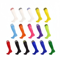 Football Nagas Sox boys over kneecap Two-bar sports football socks towel bottom running football Sox training socks