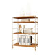 Household Japanese-style storage rack floor-standing multi-layer storage rack