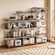 Household Japanese-style storage rack floor-standing multi-layer storage rack