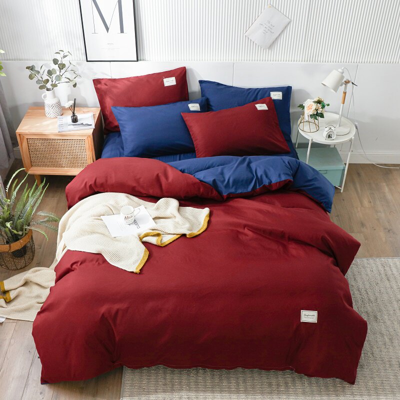 网红纯色床上用品四件套双人被子 星晴床品套件/四件套/多件套