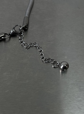 钛钢蛇骨链手链男女ins冷淡风