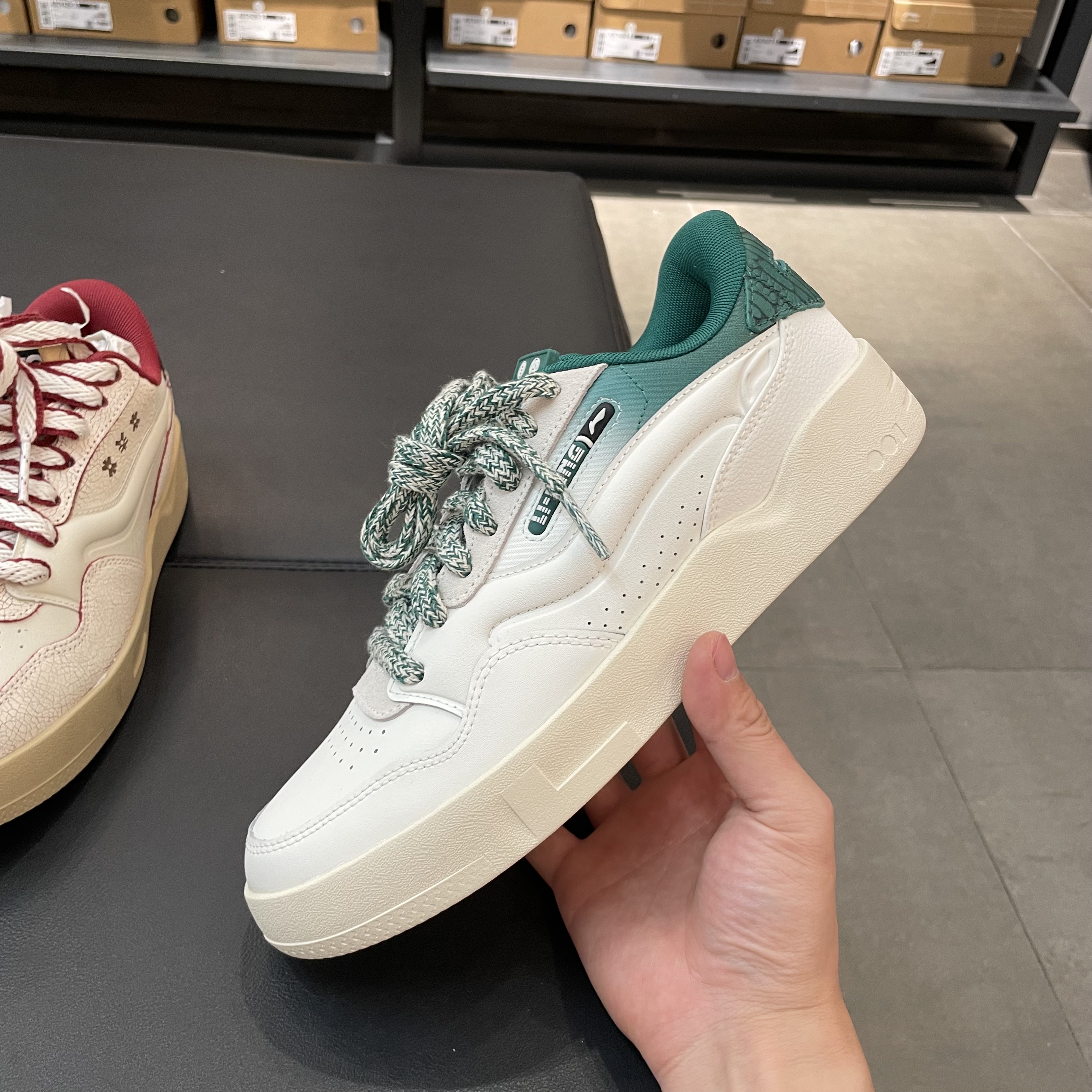 李宁休闲鞋男2025春季新款001 BTC 2时尚百搭轻便休闲板鞋AGCV019,淘宝优惠券,粉丝福利购,淘宝优惠卷