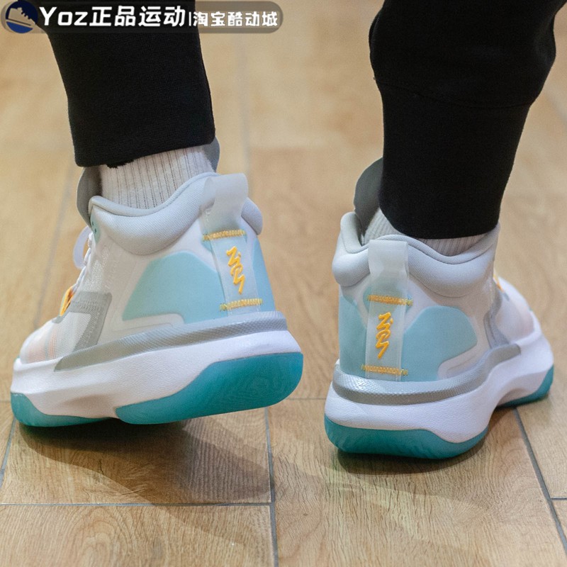 耐克男鞋2021冬JORDAN ZION 1锡安一代运动休闲篮球鞋 DA3129-101 - 图2