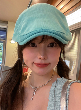 前进帽出游休闲女春秋多巴胺穿搭