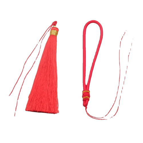 手把绳锦纶菠萝结吊绳文玩手把件汽车挂件 中国结流苏配件吊绳 - 图3