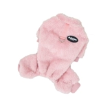 Кессанг с тянущими собаками в зимней одежде, собаках оленей, четырехдушенного плюшевого медведя Корки, утолщенные бархатные зимние щенки