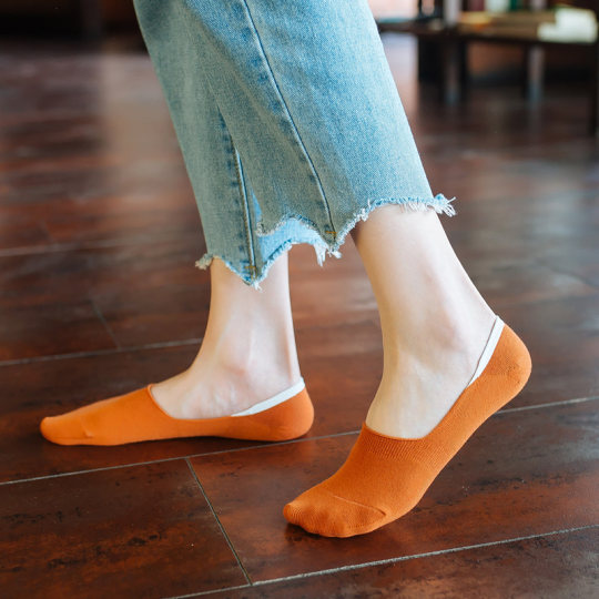 船袜女防滑不掉跟夏季浅口袜子女款白色短袜防臭低帮单鞋隐形袜套