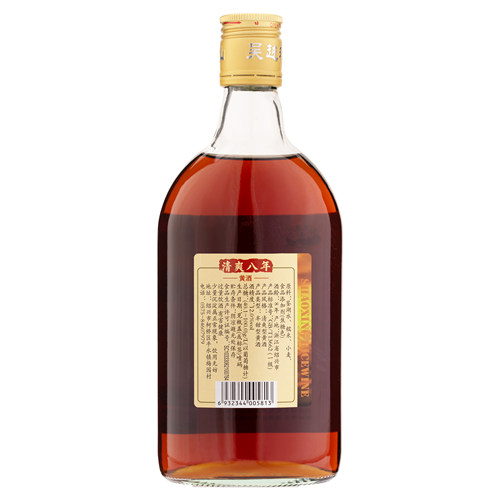 吴越稽山一级花雕酒清爽八年黄酒 12度 半甜型绍兴产黄酒自饮推荐 - 图3