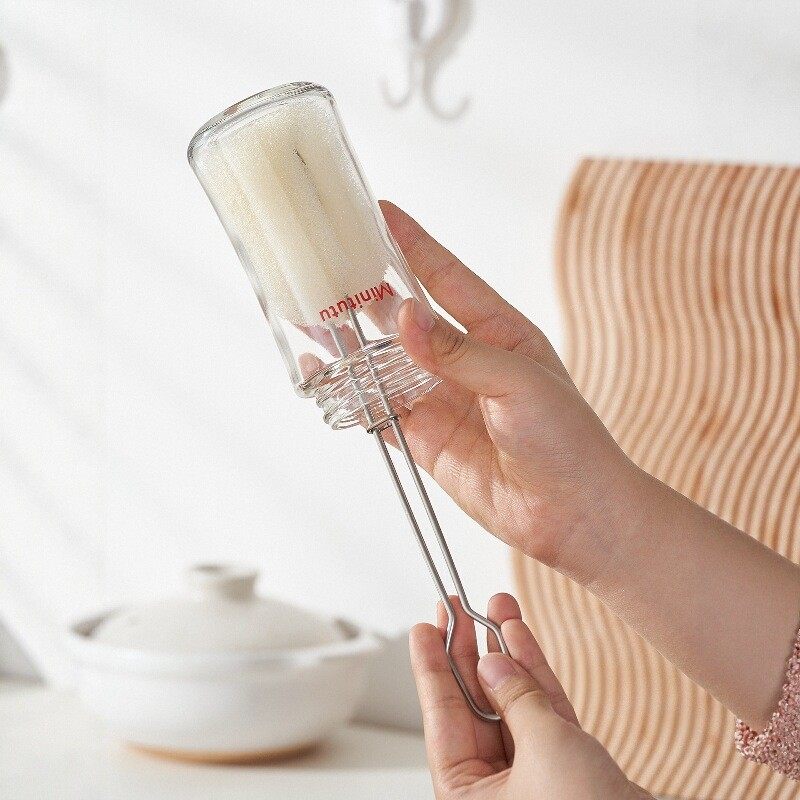 杯刷奶瓶刷海绵304不锈钢家用长柄杯刷水杯清洗神器洗杯子专用刷,淘宝优惠券,粉丝福利购,淘宝优惠卷