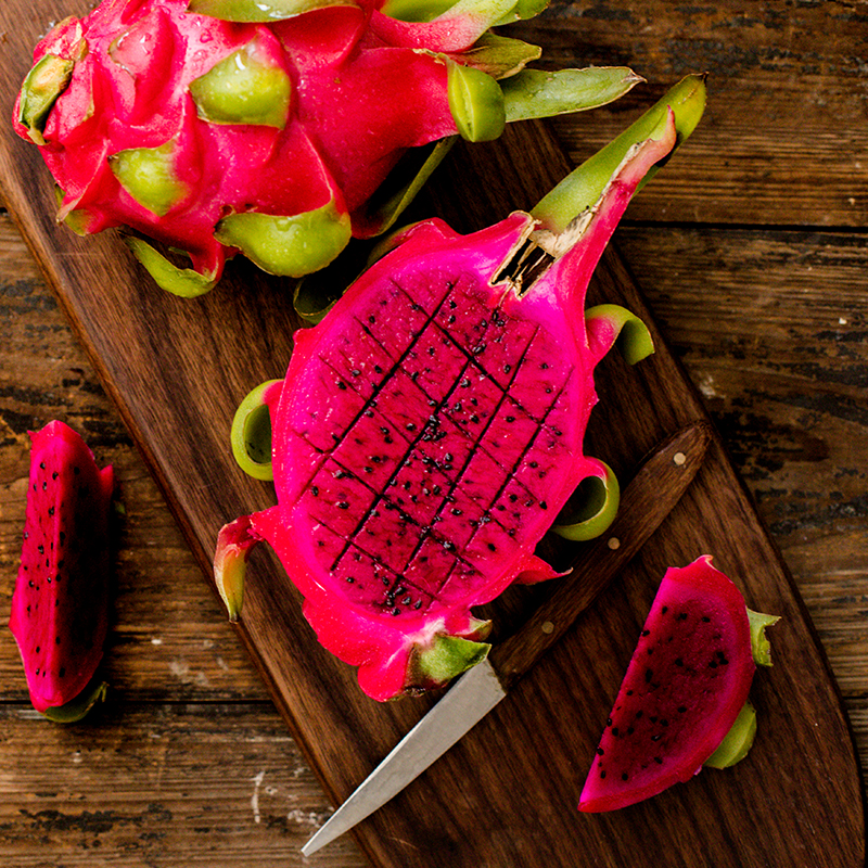 苏洪鲜食旗舰店苏洪鲜食越南红心火龙果进口原箱新鲜水果大果批发包邮净重12斤1