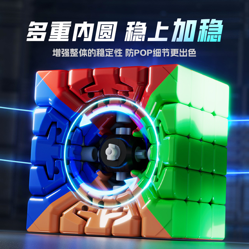 【派魔方】Vin Cube 5阶魔方VIN5UV小鬼设计比赛专用礼物竞速 - 图2