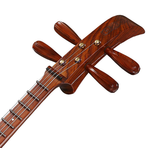 乐海 徐阳牌中阮阮族乐器特氏古夷苏木材质刚品中阮琴 513Z - 图3