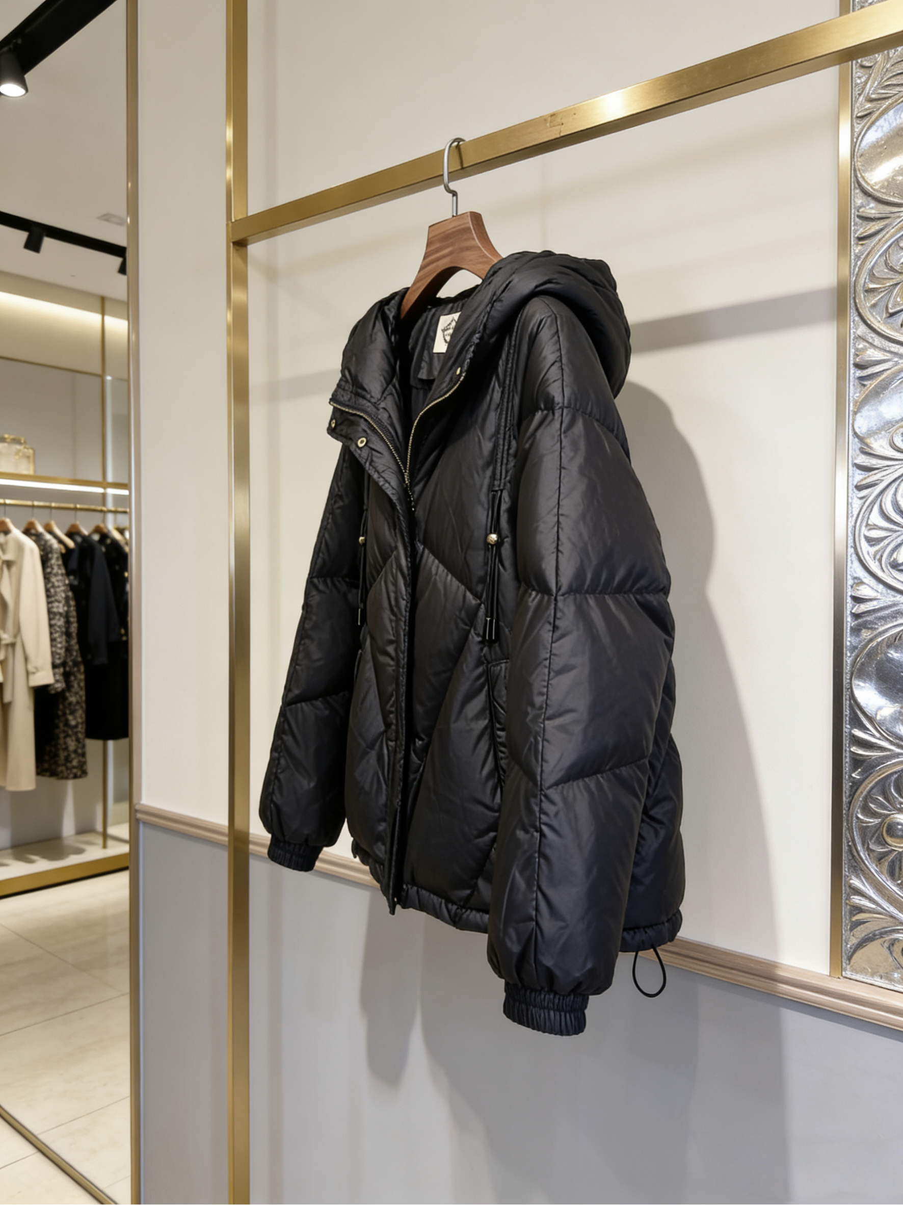 女士精品90白鸭绒羽绒服高端大气简约时尚国际范,淘宝优惠券,粉丝福利购,淘宝优惠卷