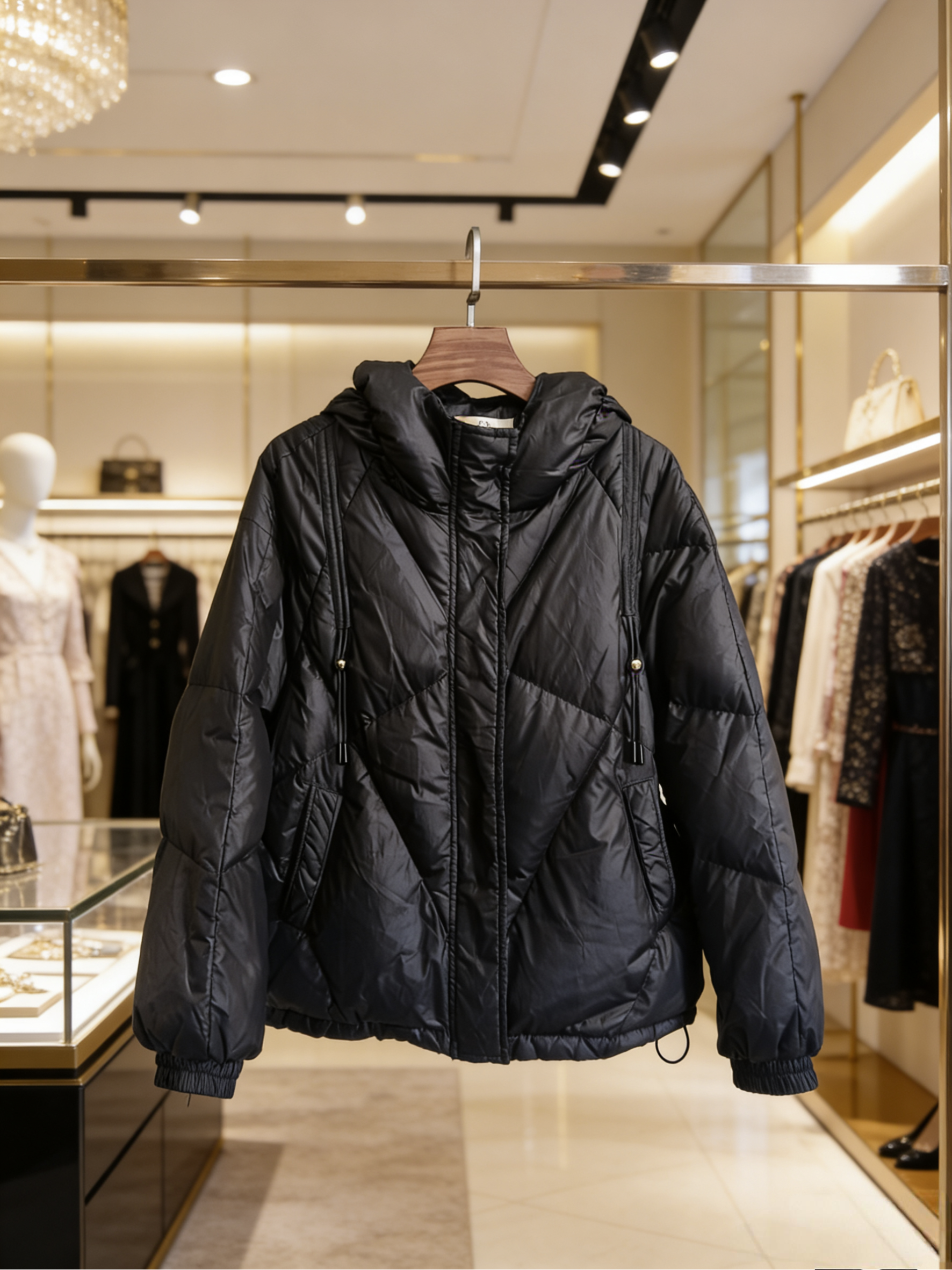 女士精品90白鸭绒羽绒服高端大气简约时尚国际范,淘宝优惠券,粉丝福利购,淘宝优惠卷