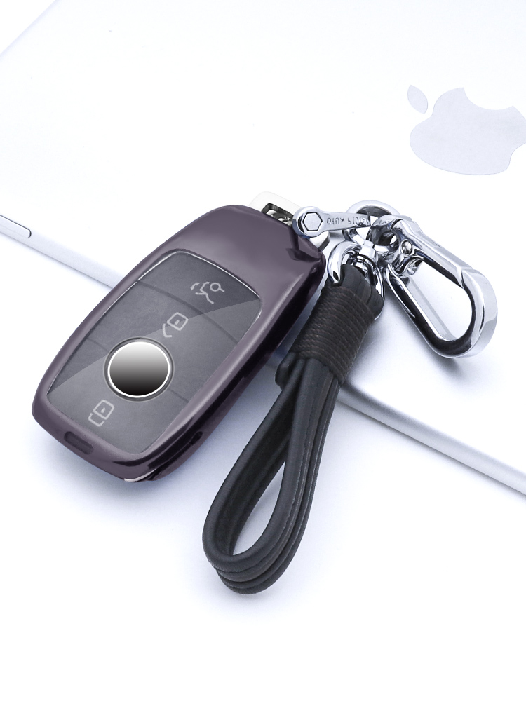 适用于奔驰钥匙套新C级C180女C260扣C300