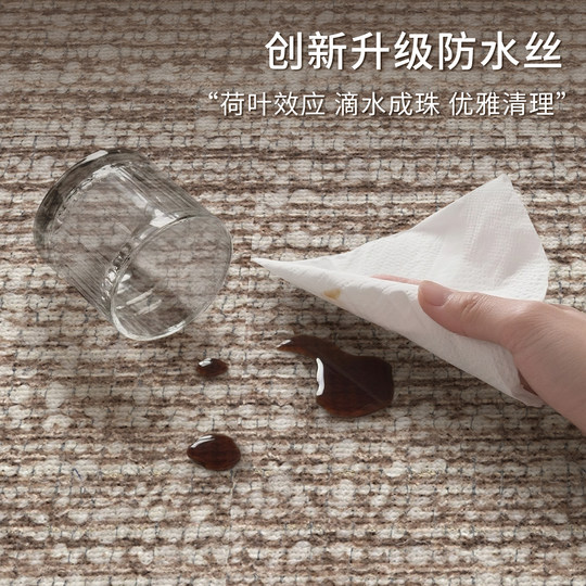 中古风高级感地毯客厅卧室沙发茶几床边毯复古防水防污2025年新款