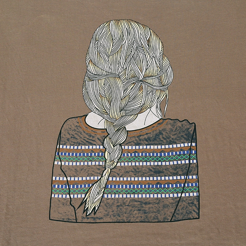 朵婷夏季纯棉短袖七分裤长款睡衣 朵婷睡衣/家居服套装