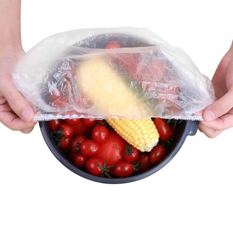 一次性保鲜膜套食品级厨房家用剩菜食物专用保鲜袋碗罩冰箱松紧口 - 图3