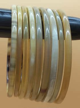 天然精品牛角女性包邮手镯