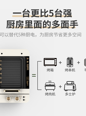 利仁电烤炉煎烤机烤涮机G-26正品