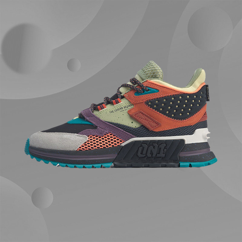 李宁正品启程001男女鞋2019冬运动时尚经典中帮潮流休闲鞋aglp079