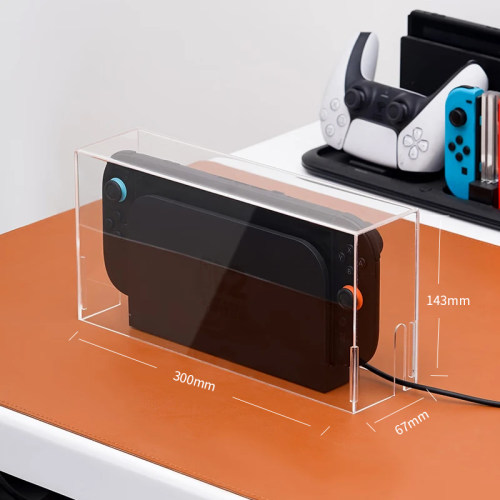 switch2代防尘罩oled任天堂底座盒透明亚克力防水NS2保护壳配件 - 图3