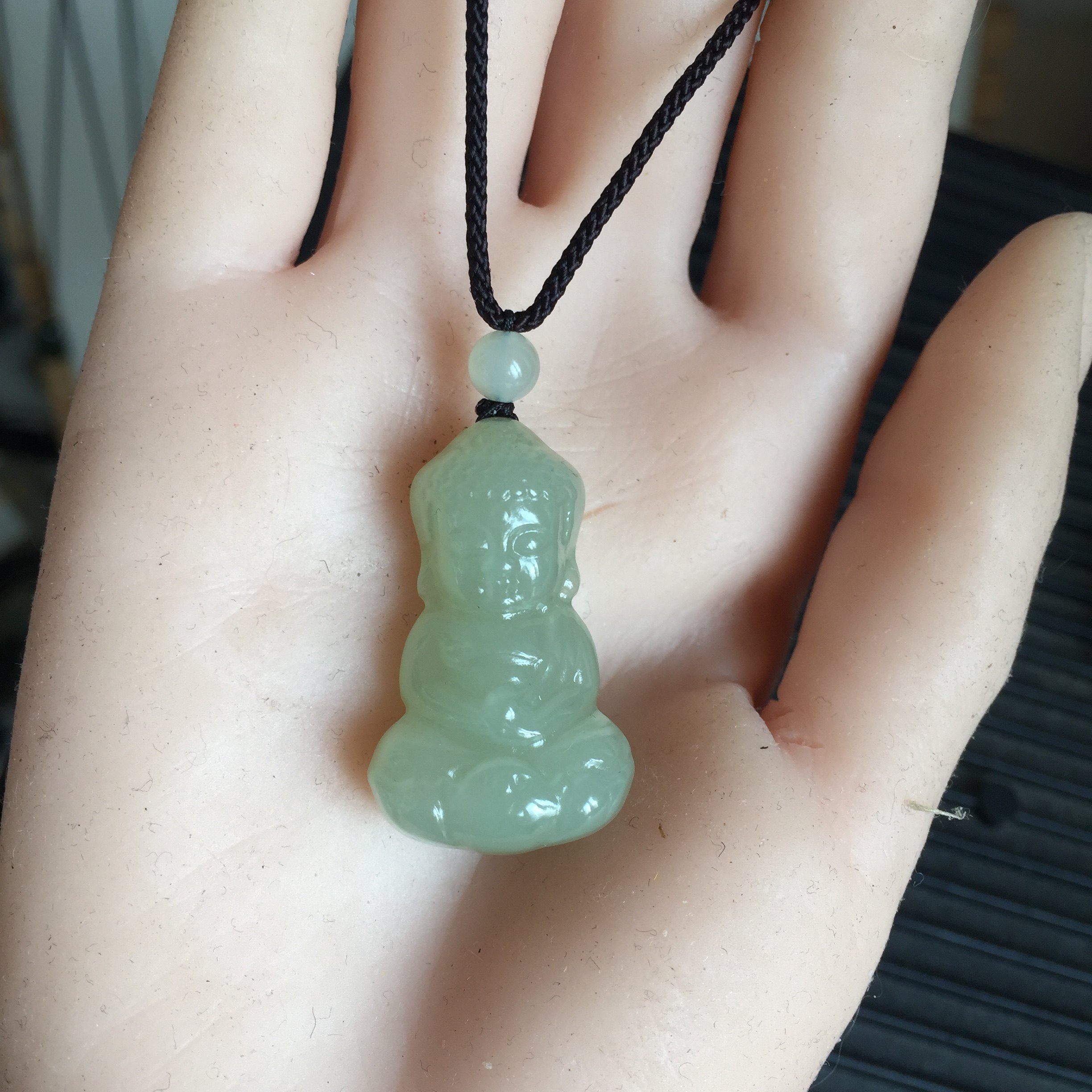 天然和田玉青海料宝宝佛观音吊坠男女款玉石坠高档玉佩毛衣链挂坠,淘宝优惠券,粉丝福利购,淘宝优惠卷