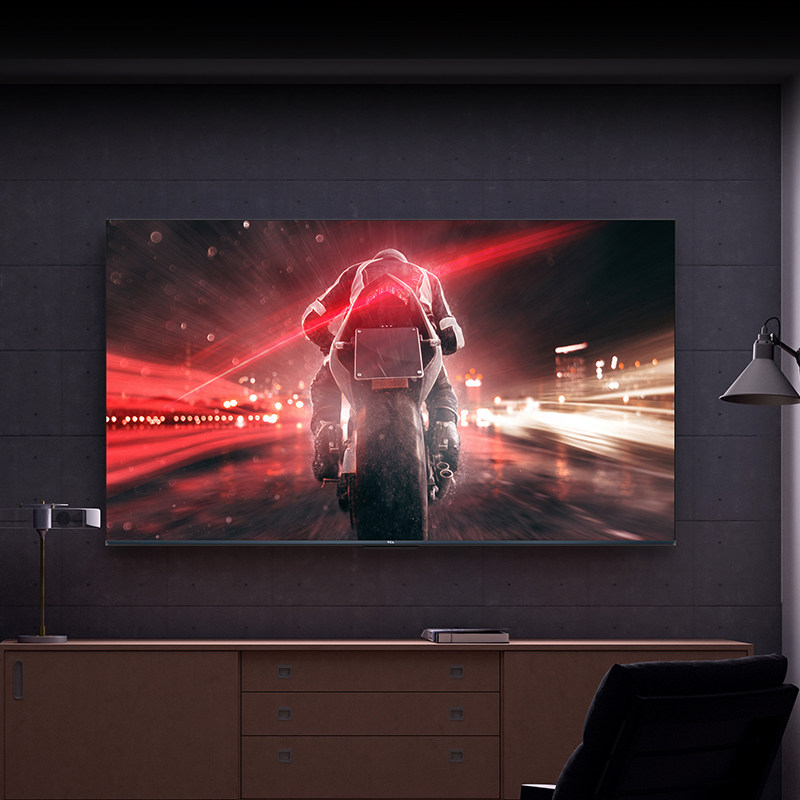 tcl 55v8e pro 55英寸120hz全面屏 TCL集团平板电视