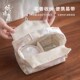 Hand-painted roses portable tea set brocade portable storage bag outdoor camping holiday gift