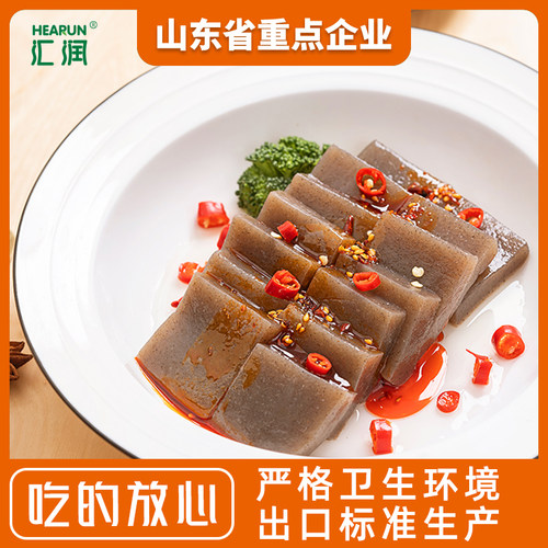 汇润低卡新鲜魔芋豆腐魔芋块魔芋糕火锅速食0脂热量代餐饱腹 - 图0